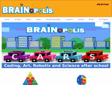Tablet Screenshot of brainopolis.org
